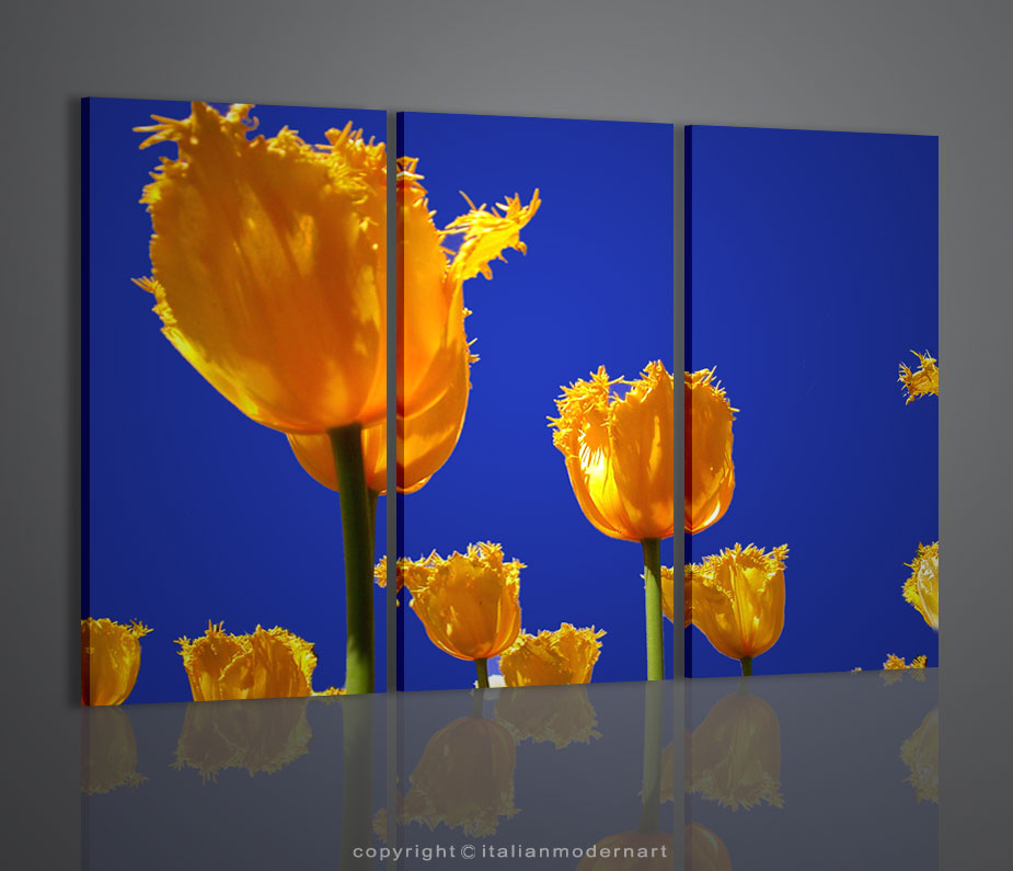 Quadri moderni Yellow tulips
