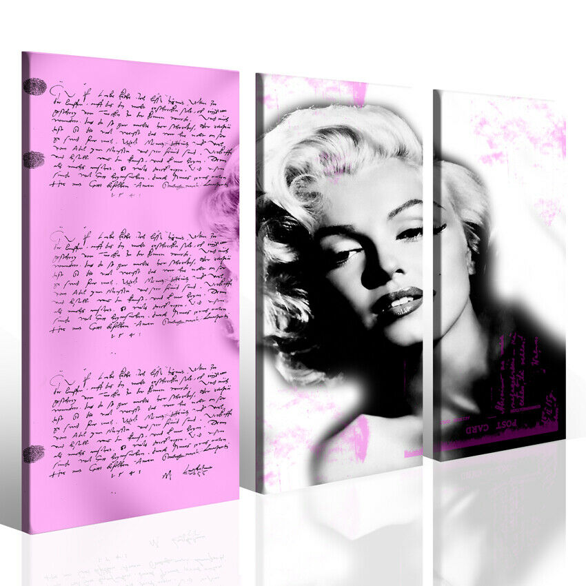 Quadro Marilyn Monroe History arredo casa stampa tela canvas immagini famose