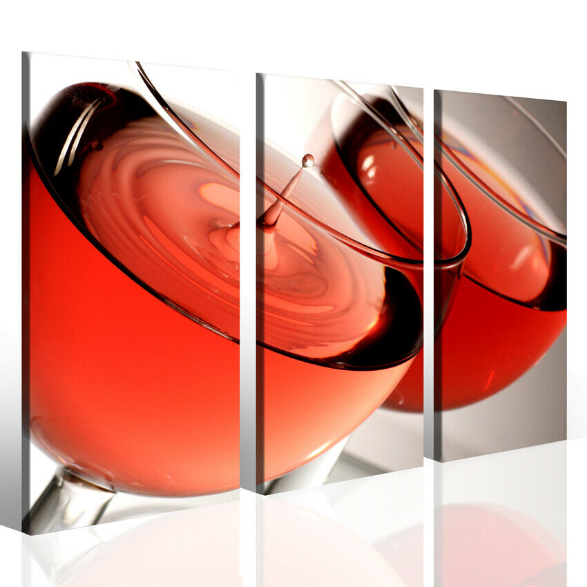 Quadro con immagine di vino Real color of the wine arredo enoteca bar sala