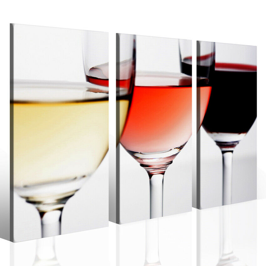 Quadro con immagine di vino Rosè arredamento enoteca bar accessori design